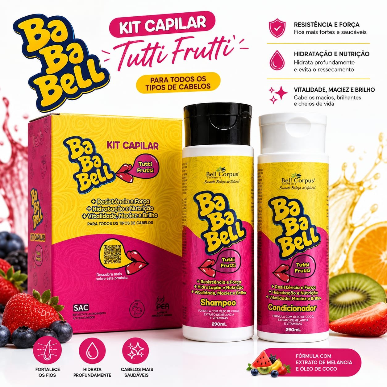 COMBO CAPILAR TUTTI FRUTTI