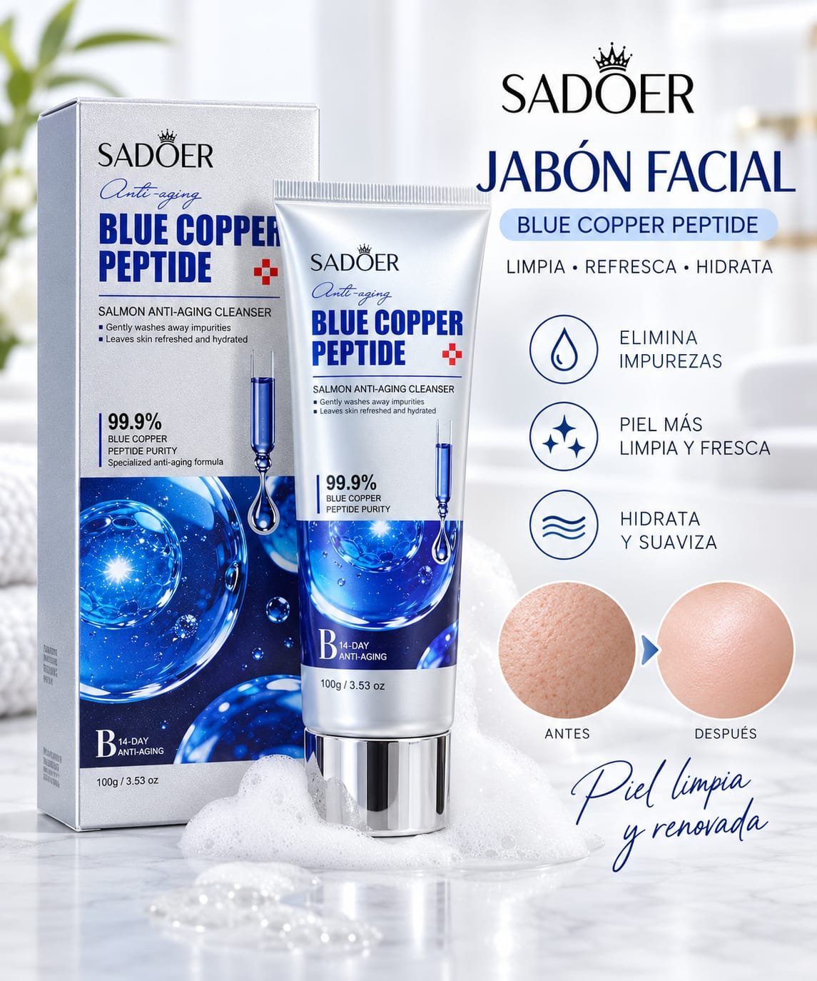 SADOER JABON FACIAL ANTI AGE PREMIUM