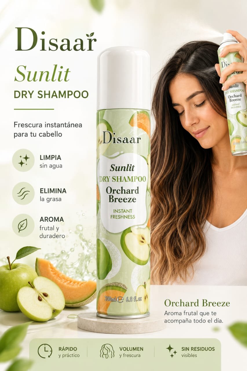 SHAMPOO SECO AROMA FRUTAL