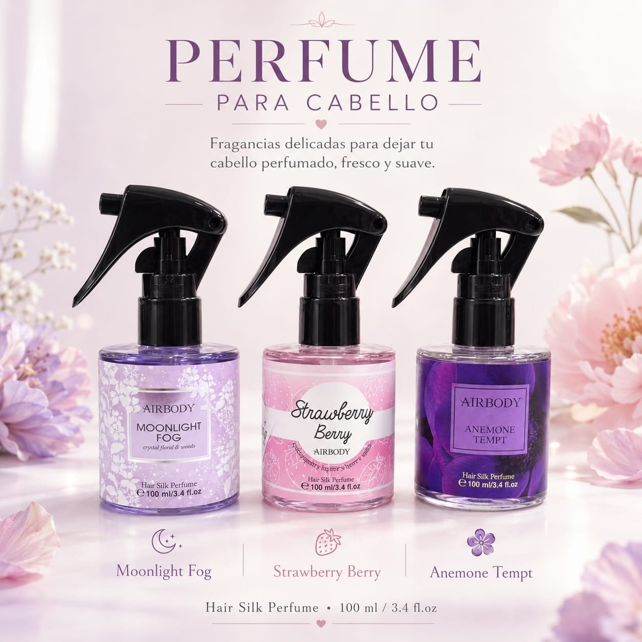 PERFUME PARACABELLOS
