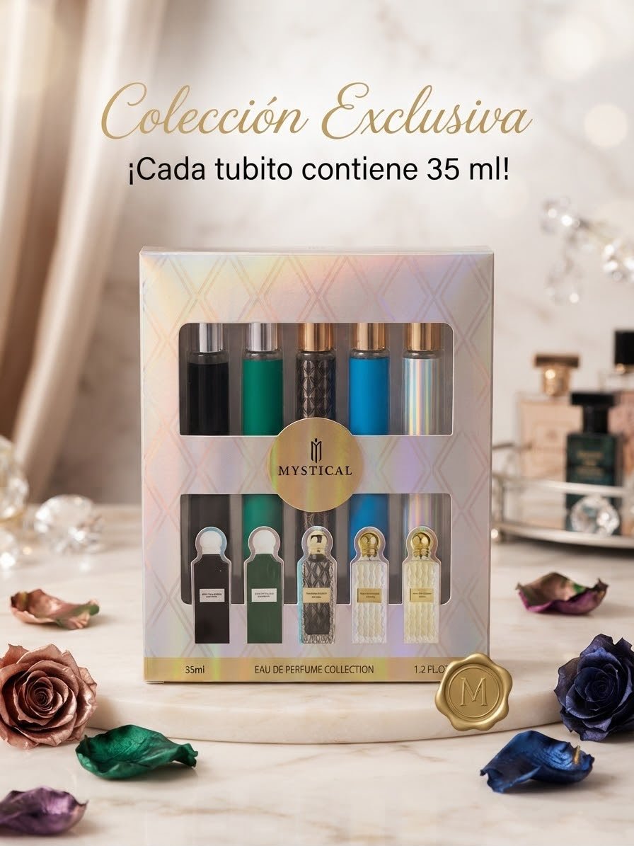 PERFUMES TUBITOS POR 35 ML
