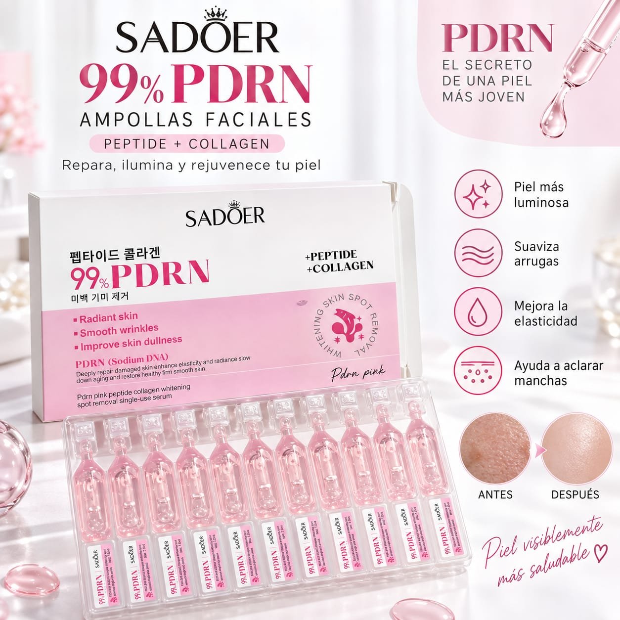 SADOER AMPOLLAS FACIALES