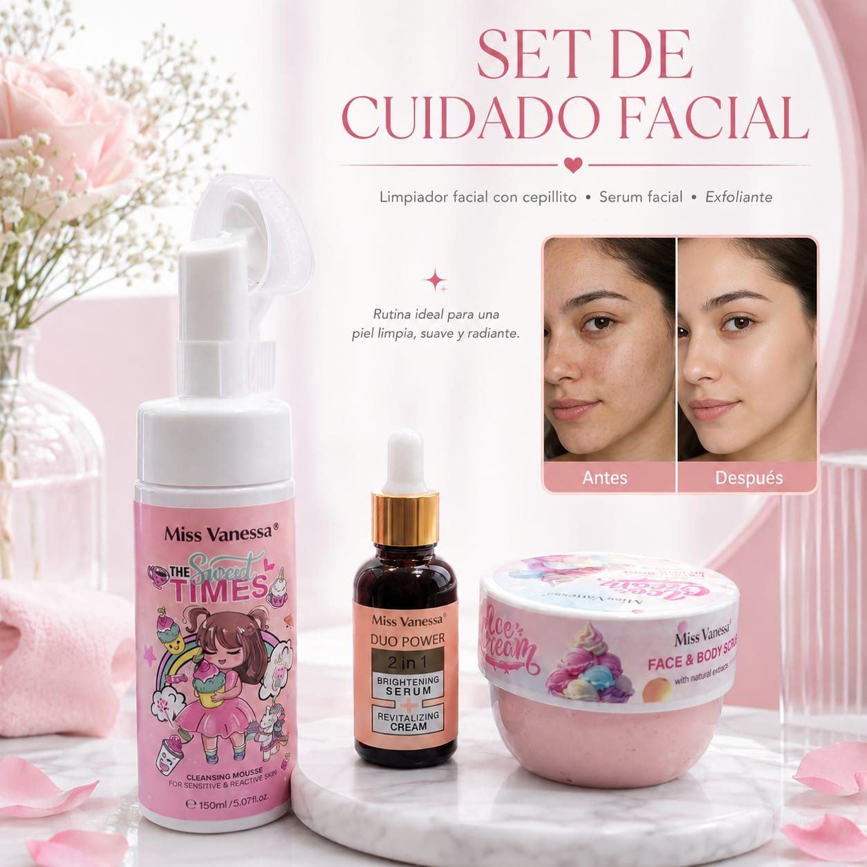 SET DE CUIDADO FACIAL