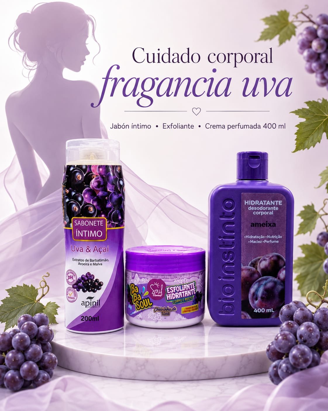 SET CUIDADO CORPORAL DE UVA