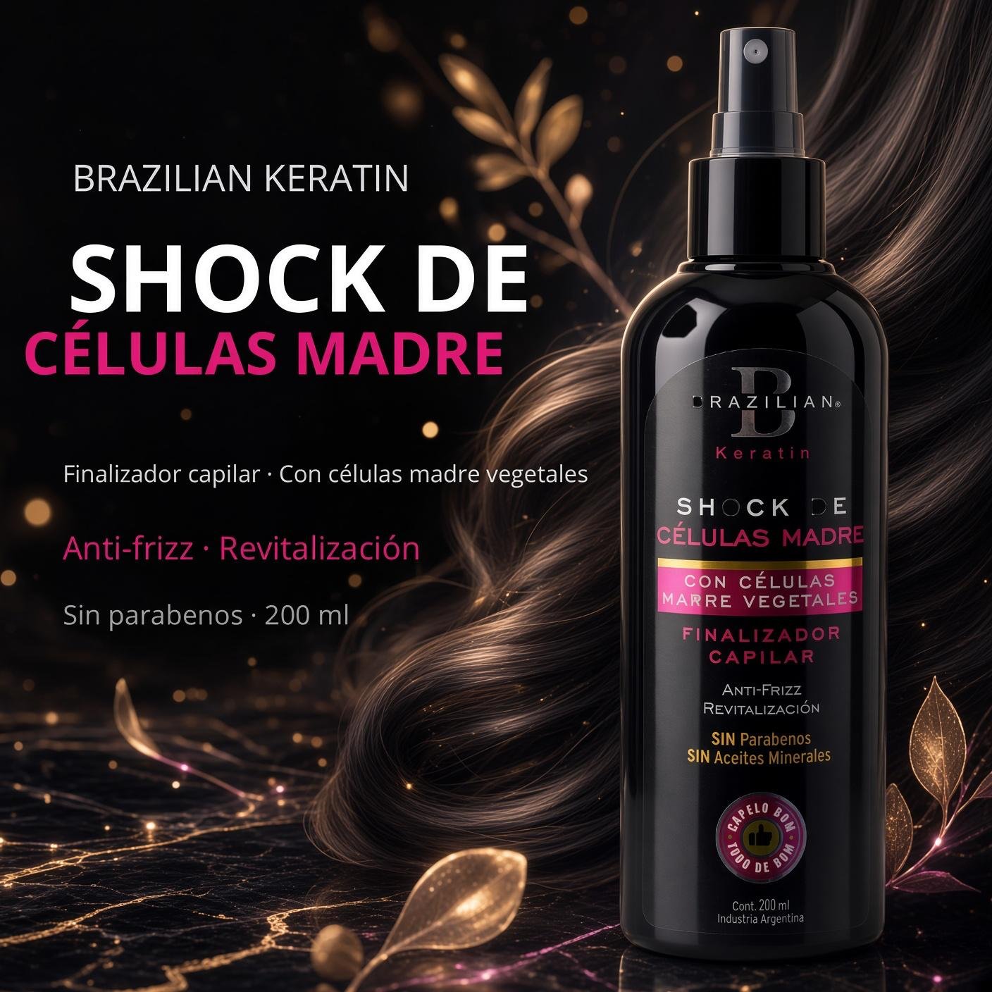 SHOCK DE CELULAS MADRES BRAZILIAN KERATIN