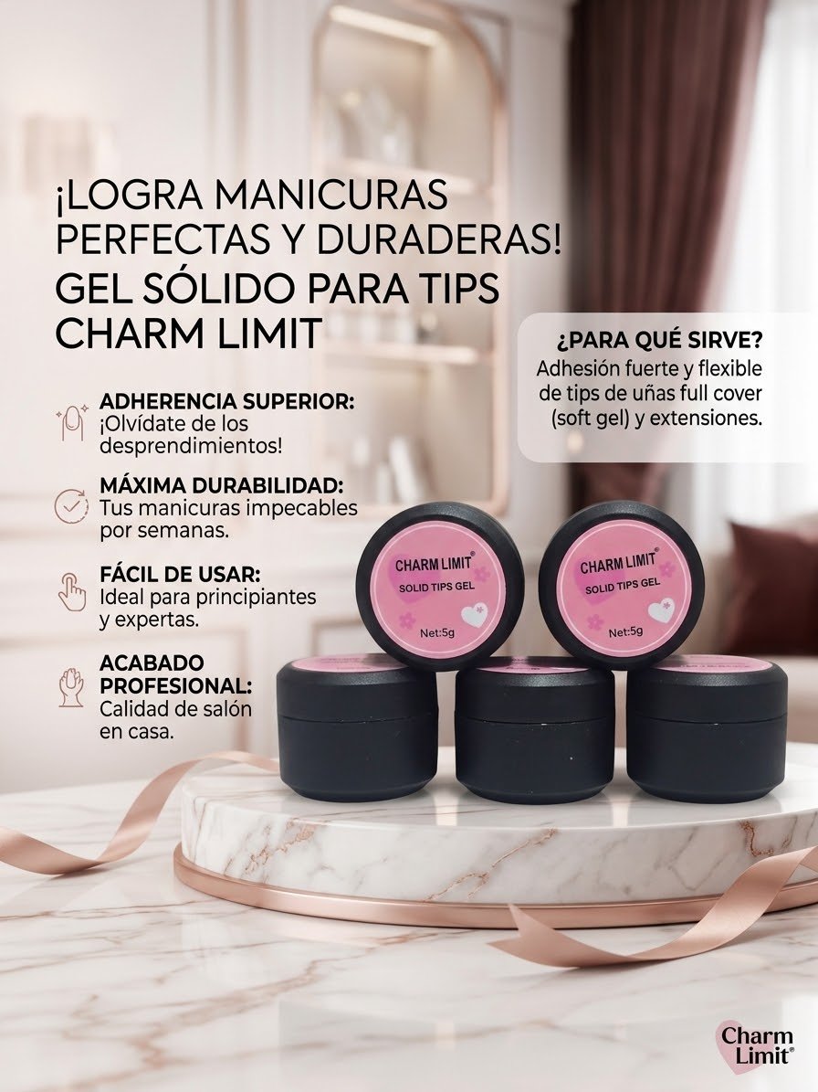 CHARM LIMIT GEL SOLIDO PARA TIPS