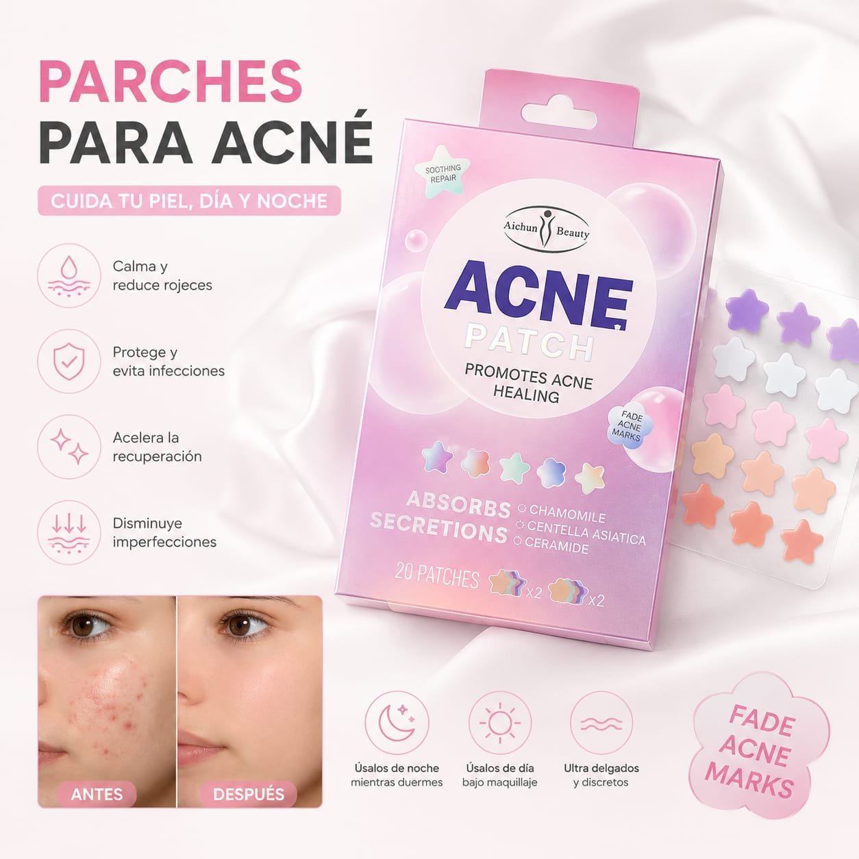 PARCHES PARA ACNE