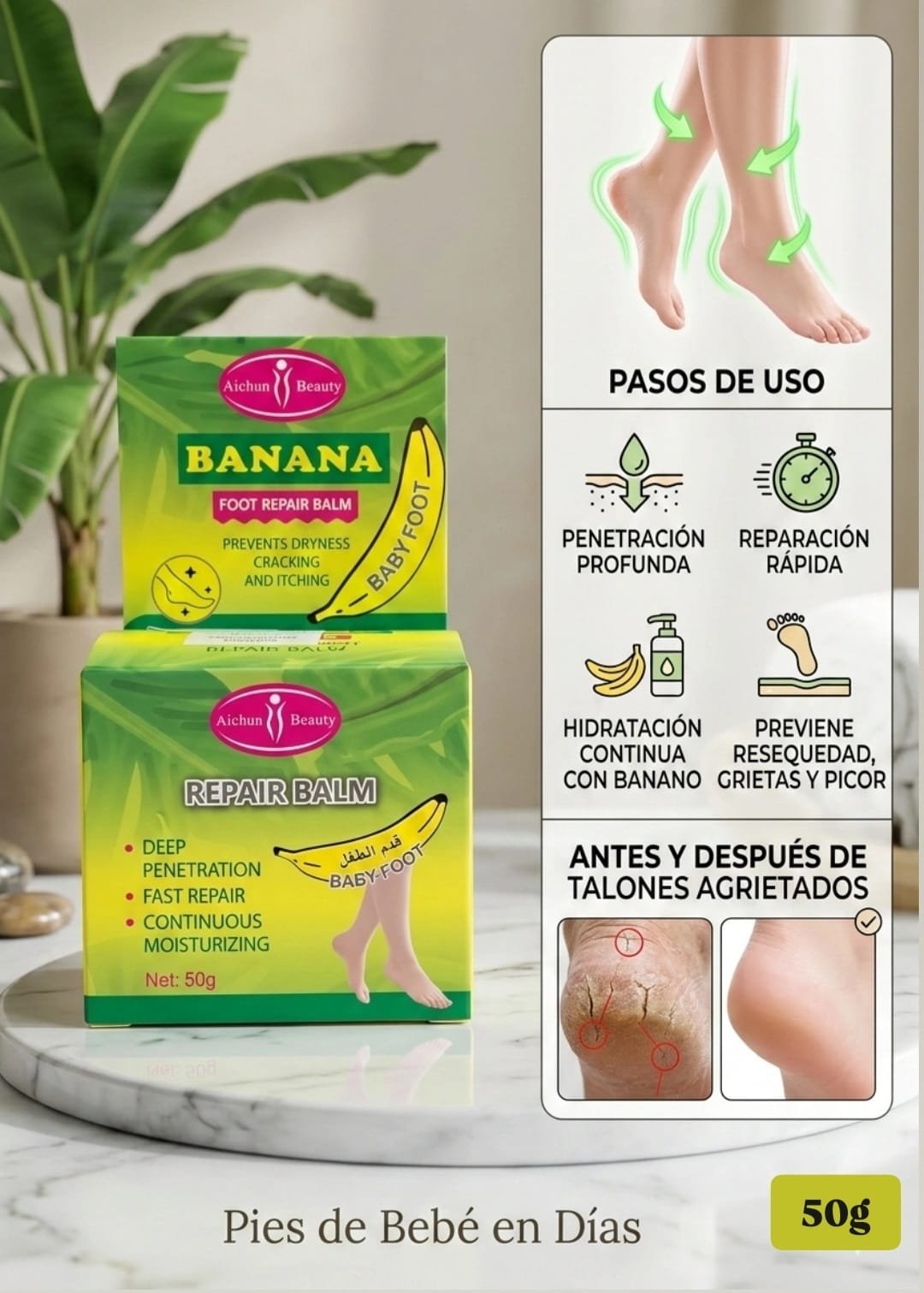 CREMA P/PIES AGRIETADOS