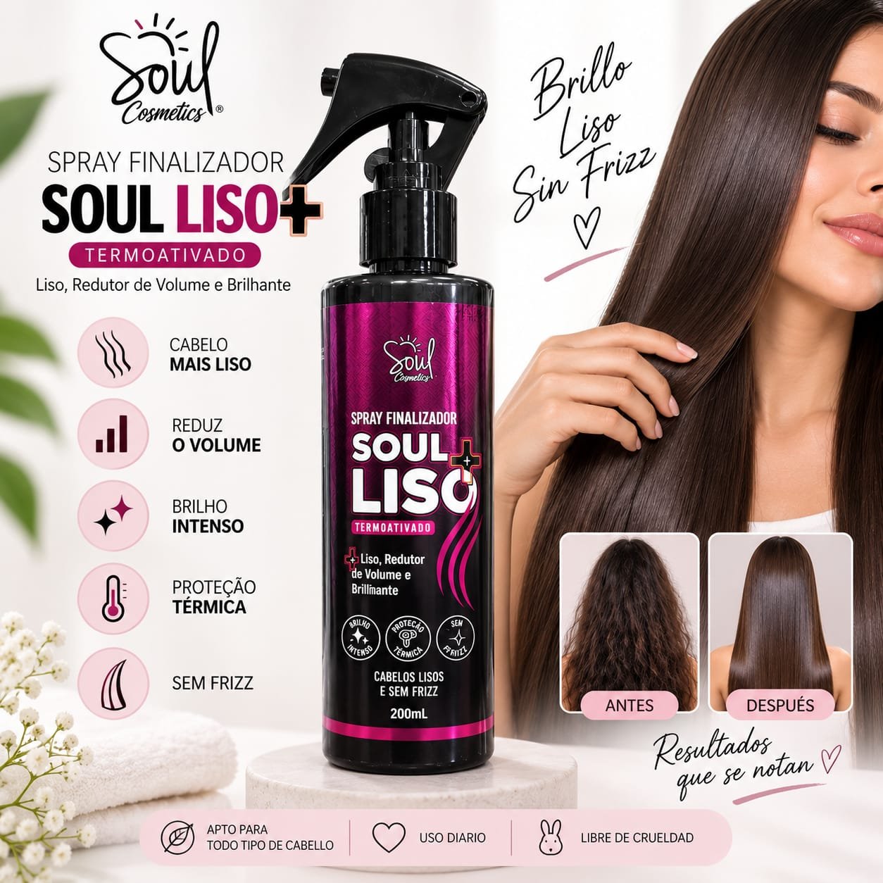 SPRAY FINALIZADOR P/CABELLO LACIO