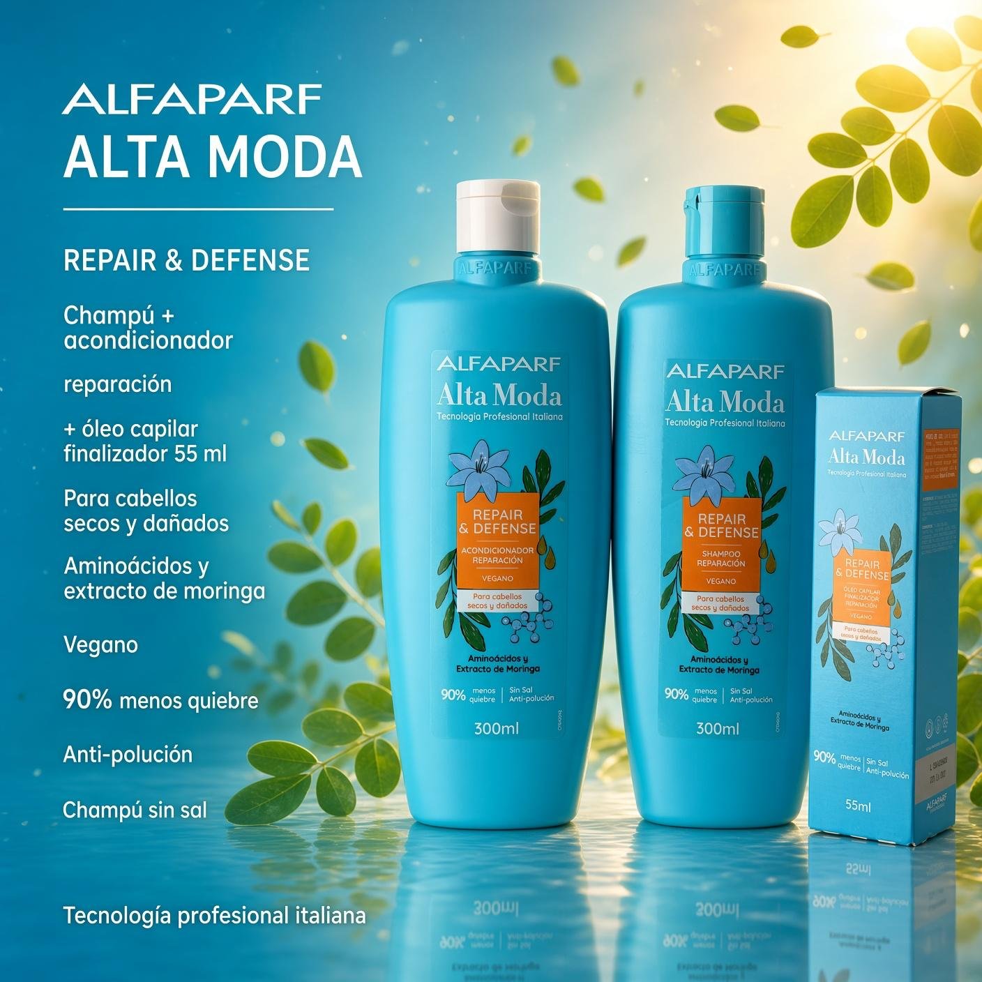 KIT COMPLETO CAPILAR C/OLEO ALFA PARF