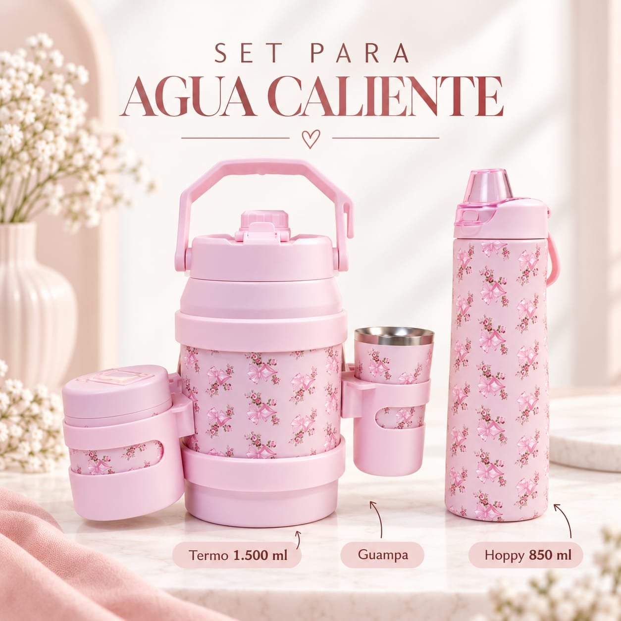 SET PARA AGUA CALIENTE