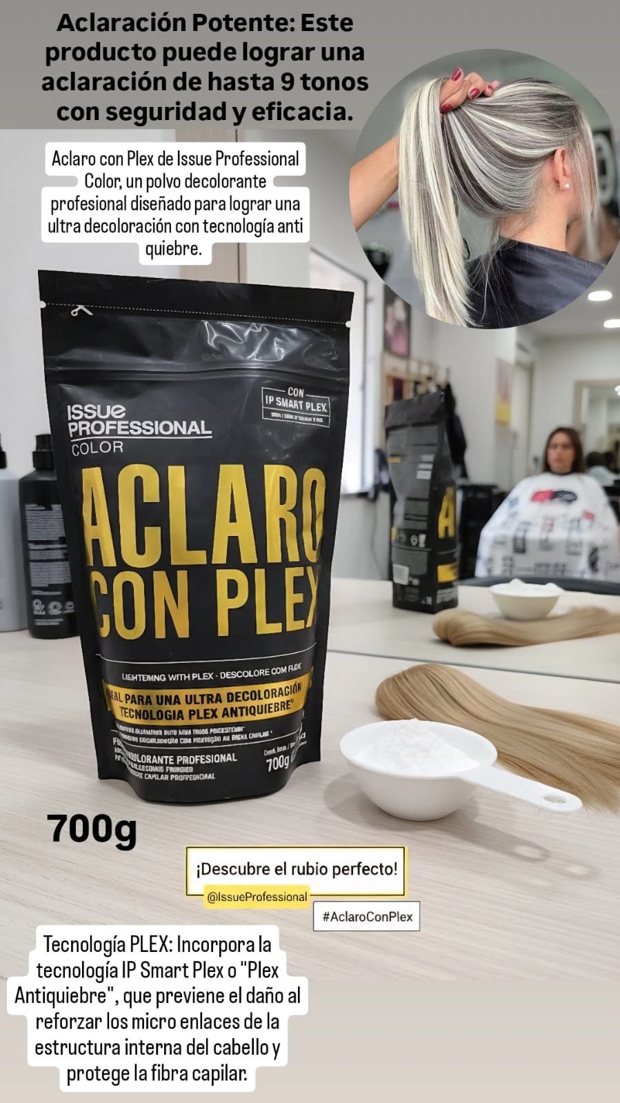 ISSUE PROFESSIONAL ACLARO CON PLEX