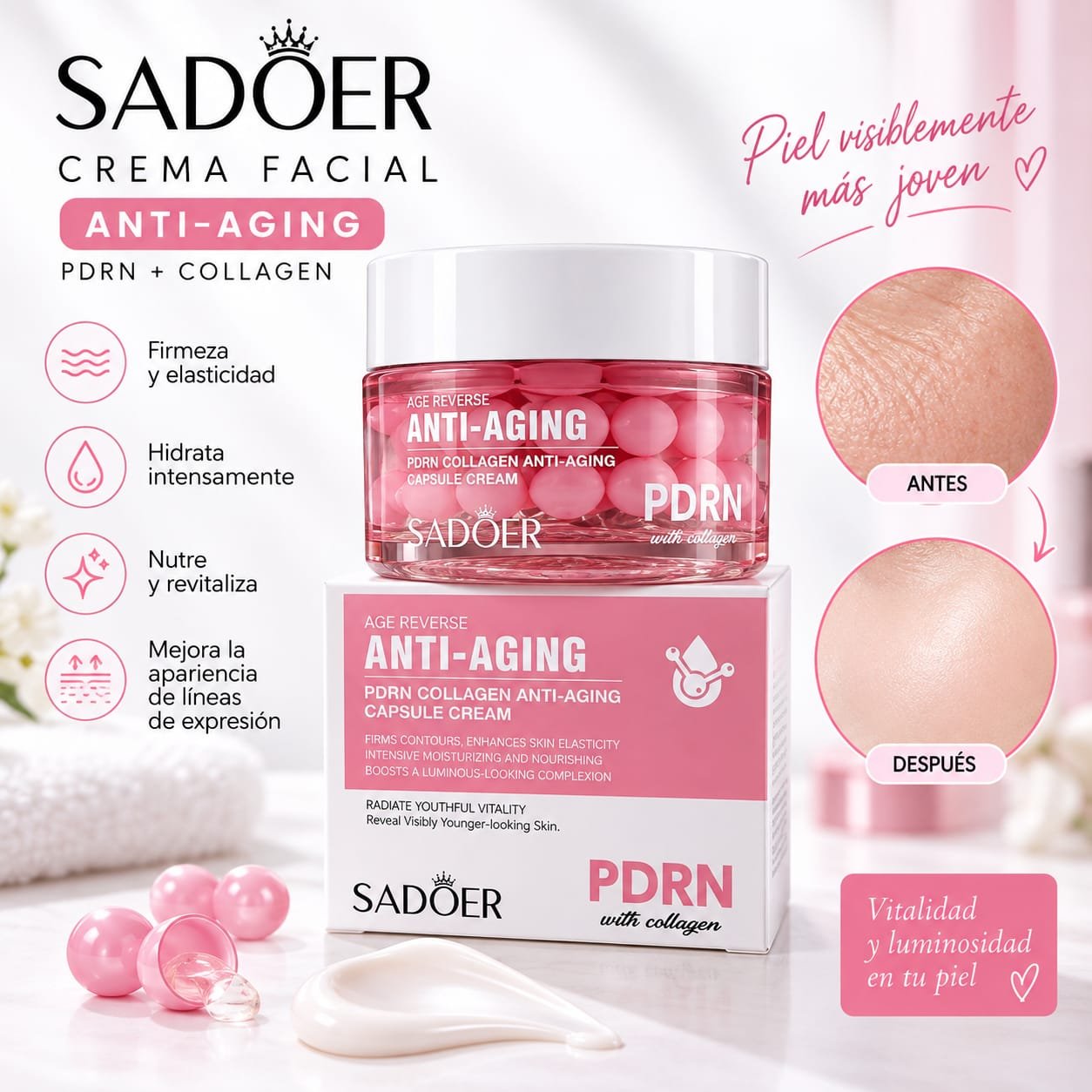 SAEDOR CREMA FACIAL ANTI AGE