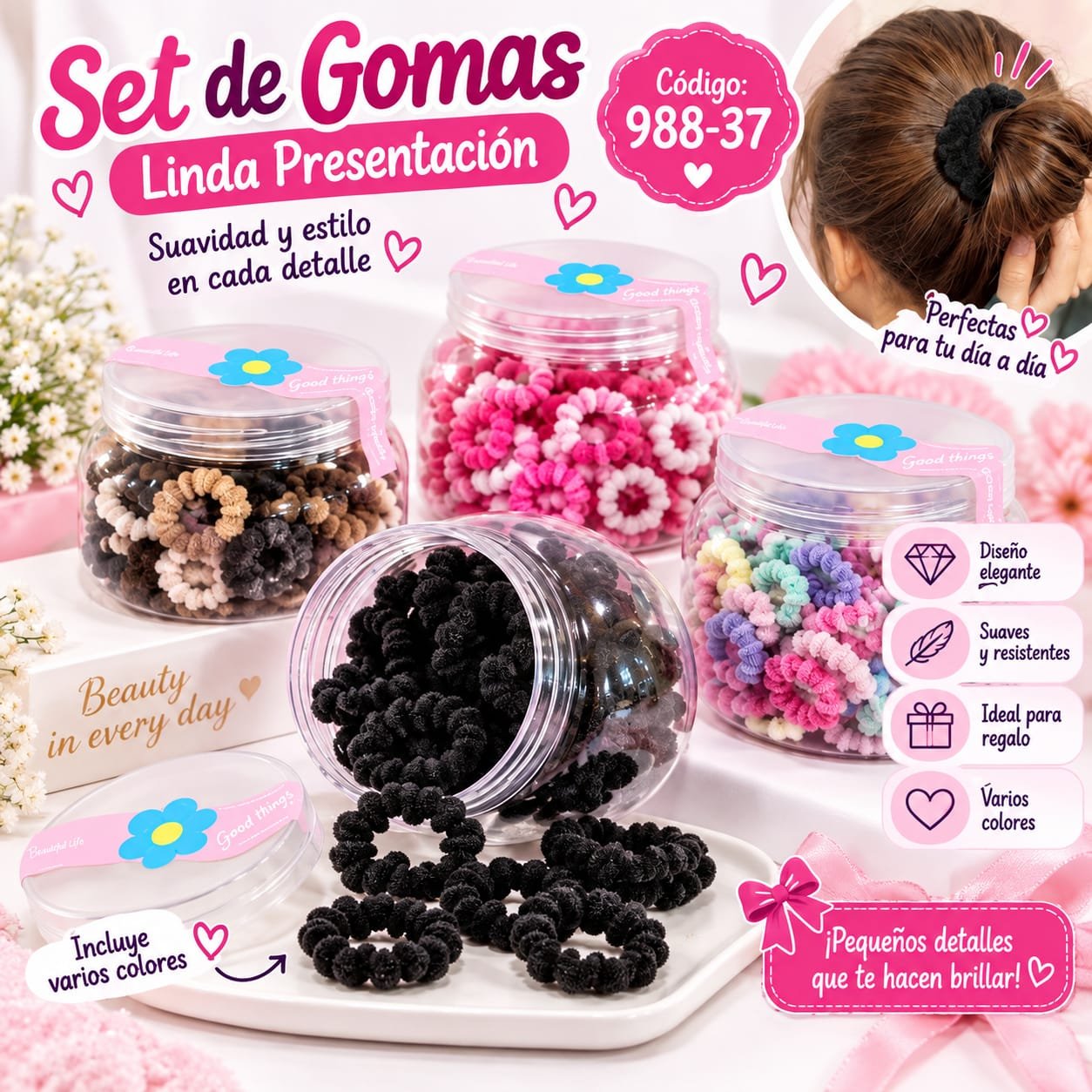 SET DE GOMAS