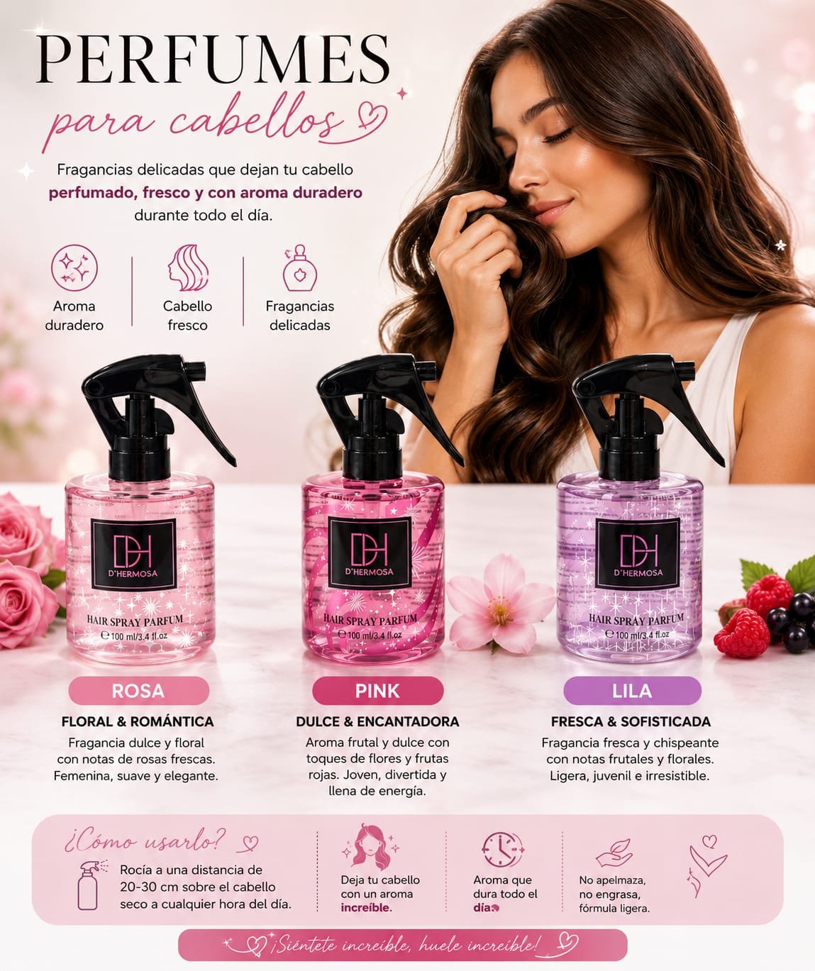 PERFUME P/CABELLOS