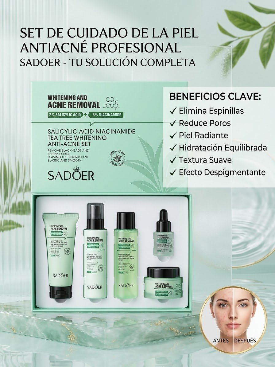KIT DE CUIDADO ANTI ACNE PROFESIONAL
