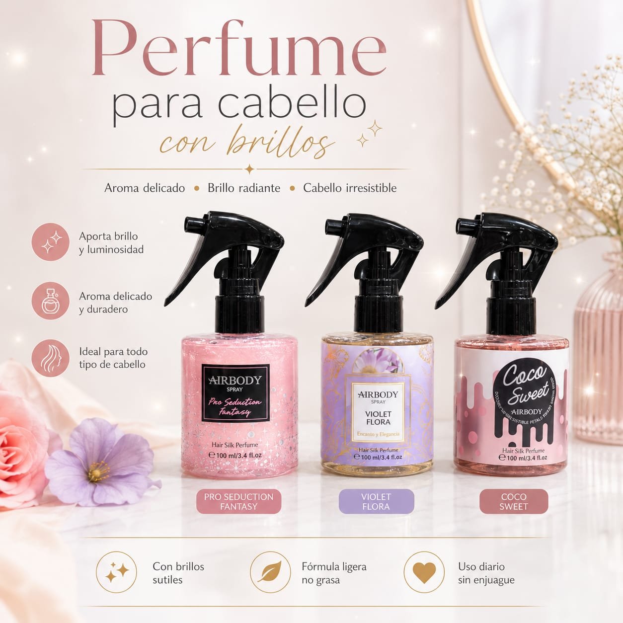 PERFUME PARA CABELLO