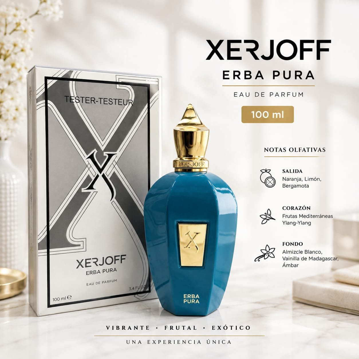 PERFUME ERBA PURA POR 100ML