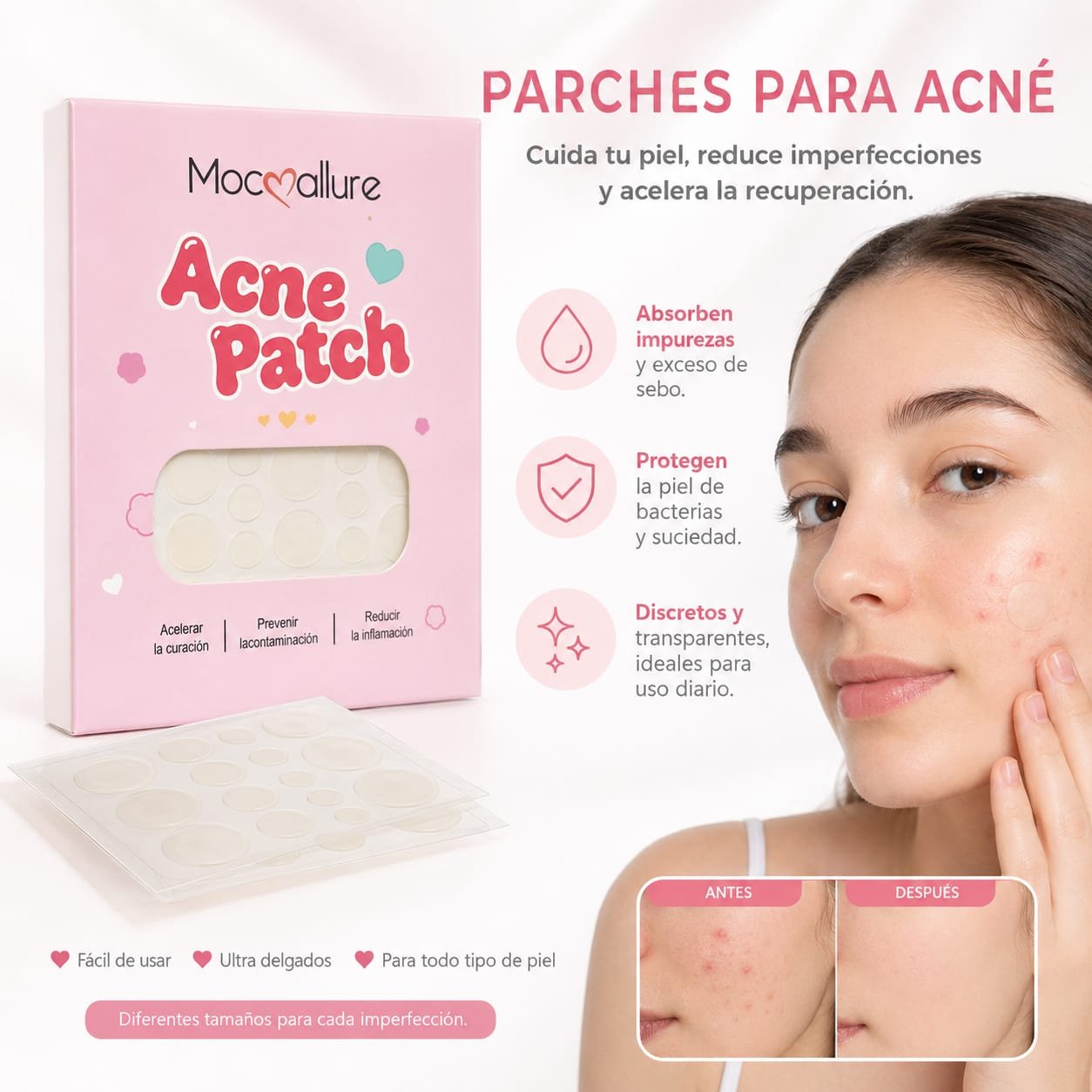 PARCHES PARA ACNE