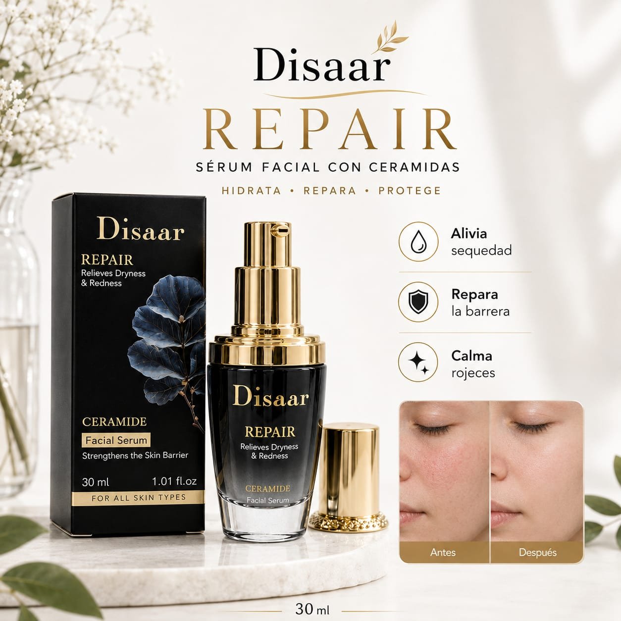SERUM FACIAL C/CERAMIDAS