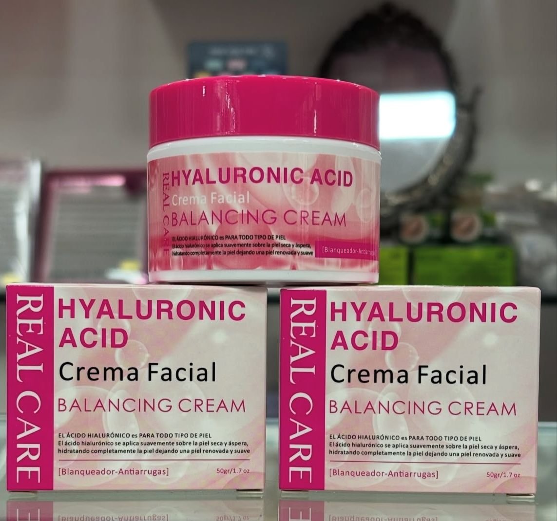 CREMA FACIAL CON ÁCIDO HIALÚRONICO