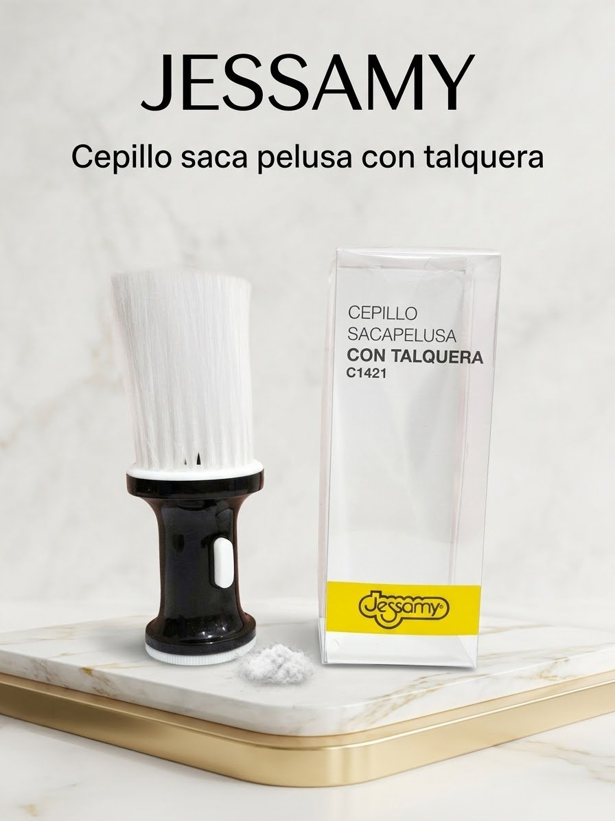 JESSAMY CEPILLO SACA PELUSA CON TALQUERA