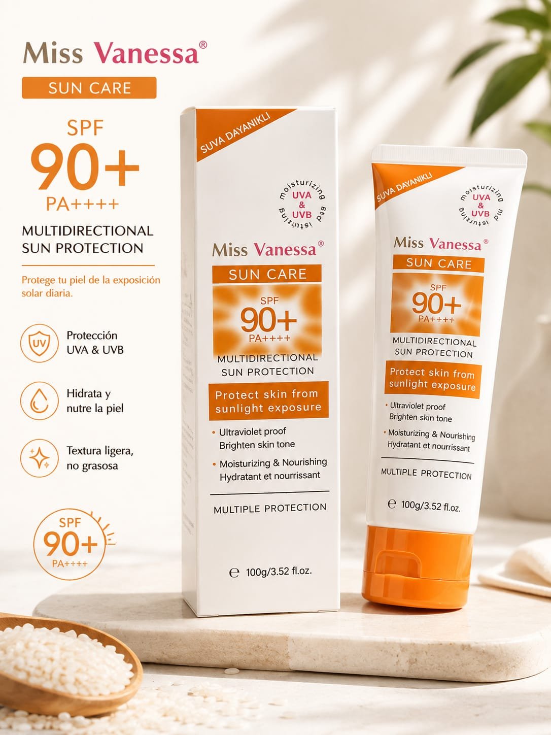 PROTECTOR SOLAR CON VITAMINA C