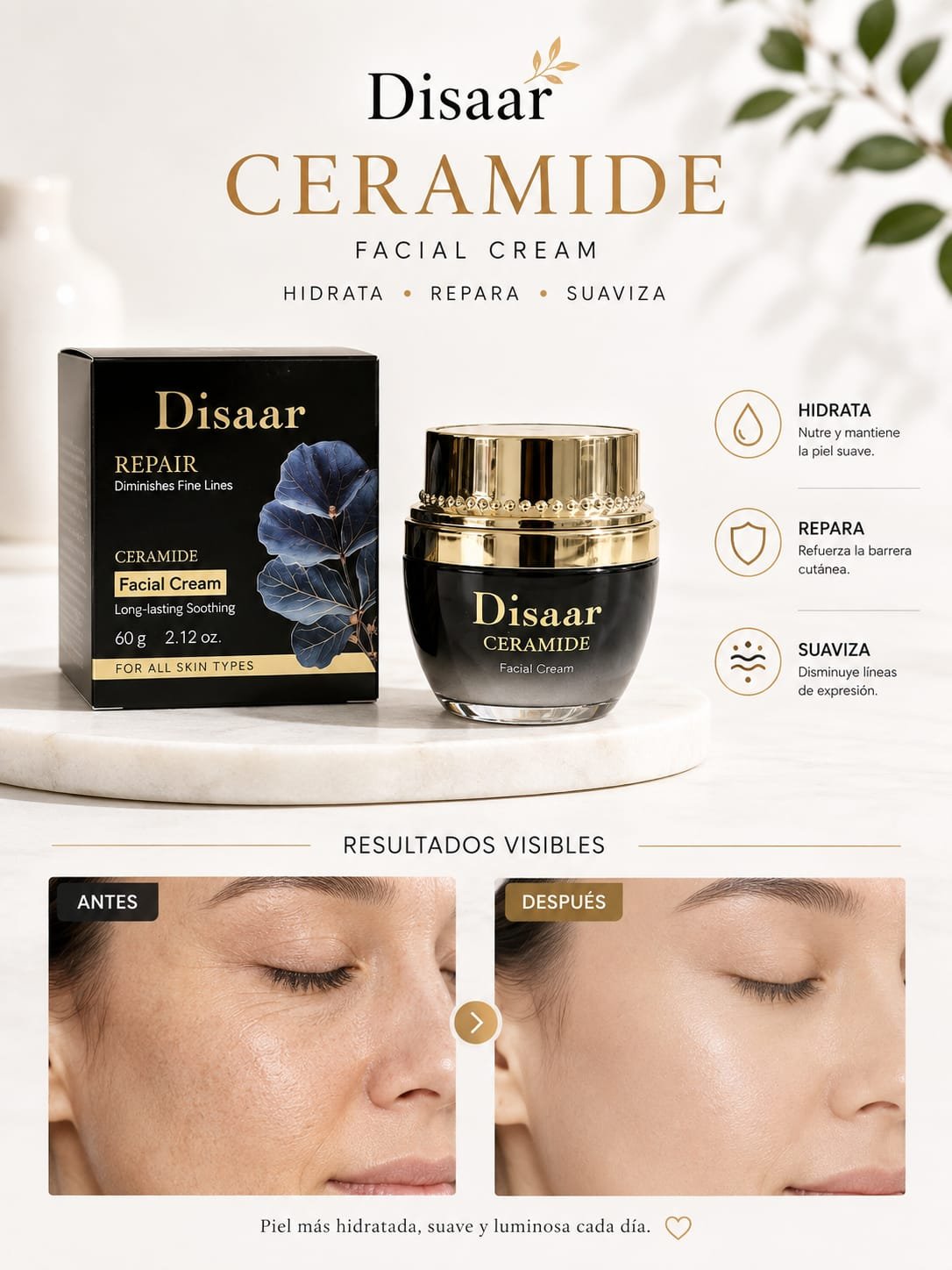 CREMA REPARADORA CON CERAMIDAS