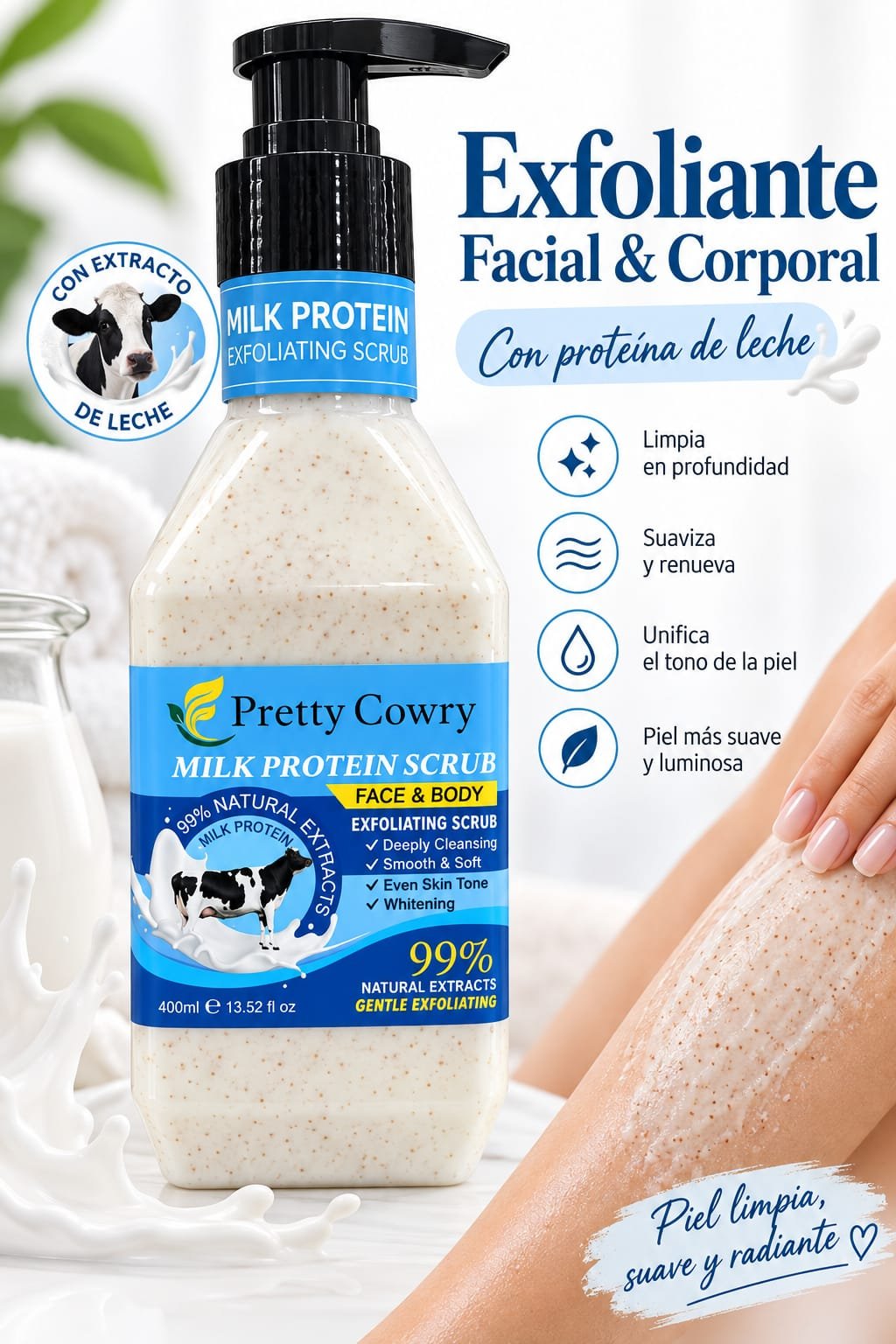 EXFOLIANTE FACIAL Y CORPORAL