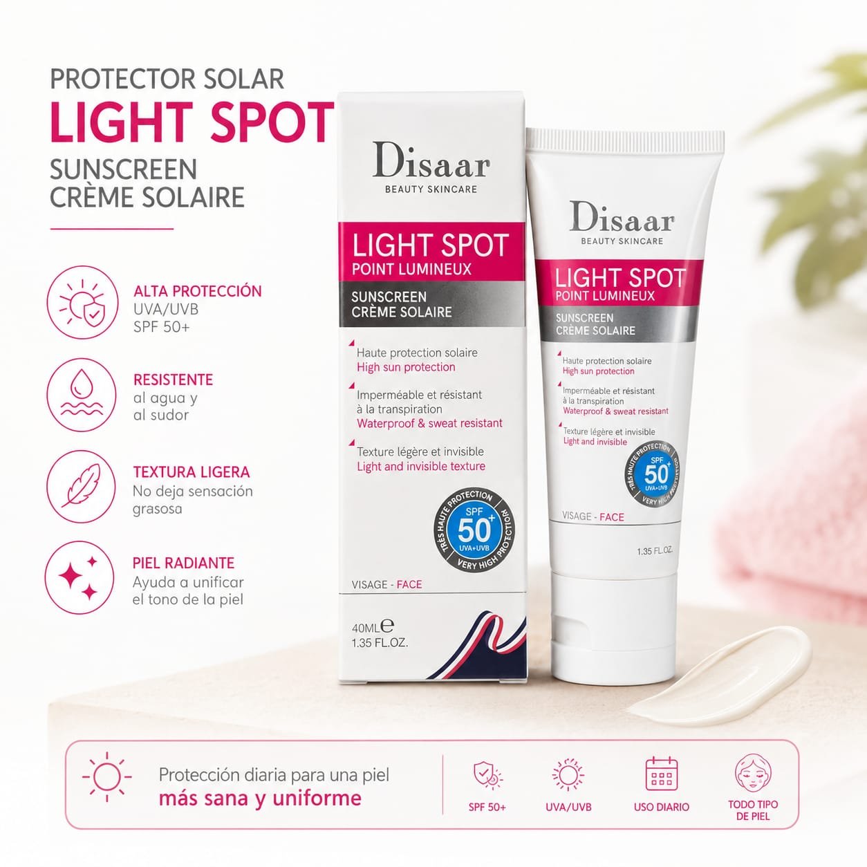DISAAR PROTECTOR SOLAR