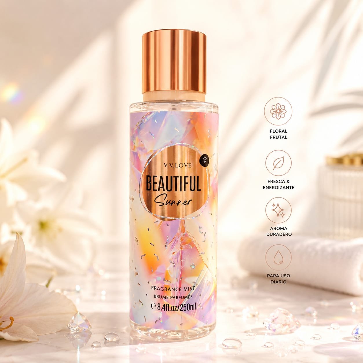 BODY SPLASH POR 250 ML.