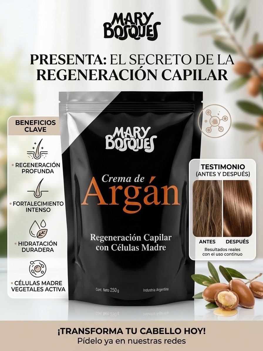 MARY BOSQUES CREMA DE ARGAN