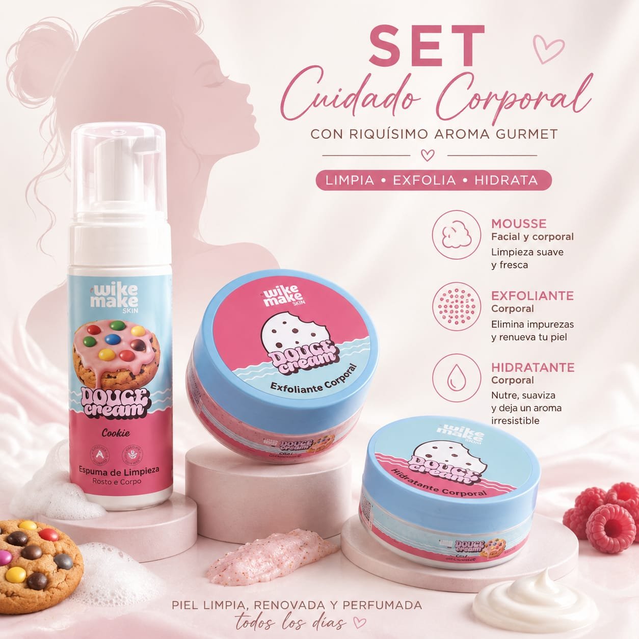 KIT COMPLETO CUIDADO CORPORAL