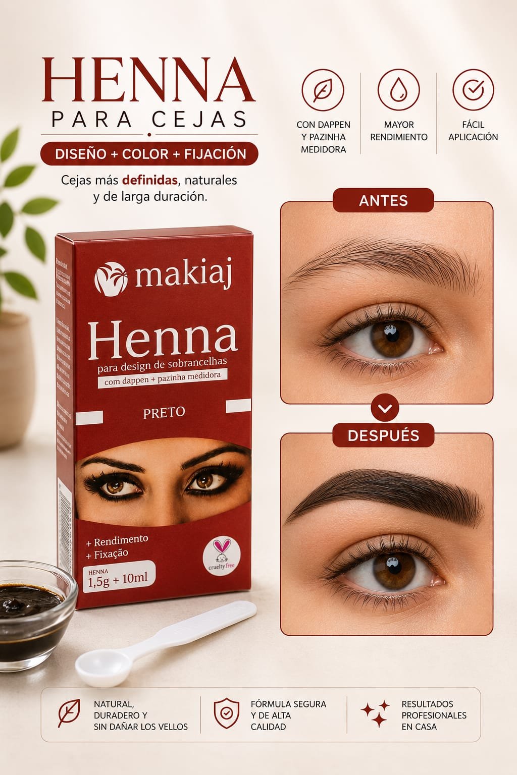 HENNA PRETO