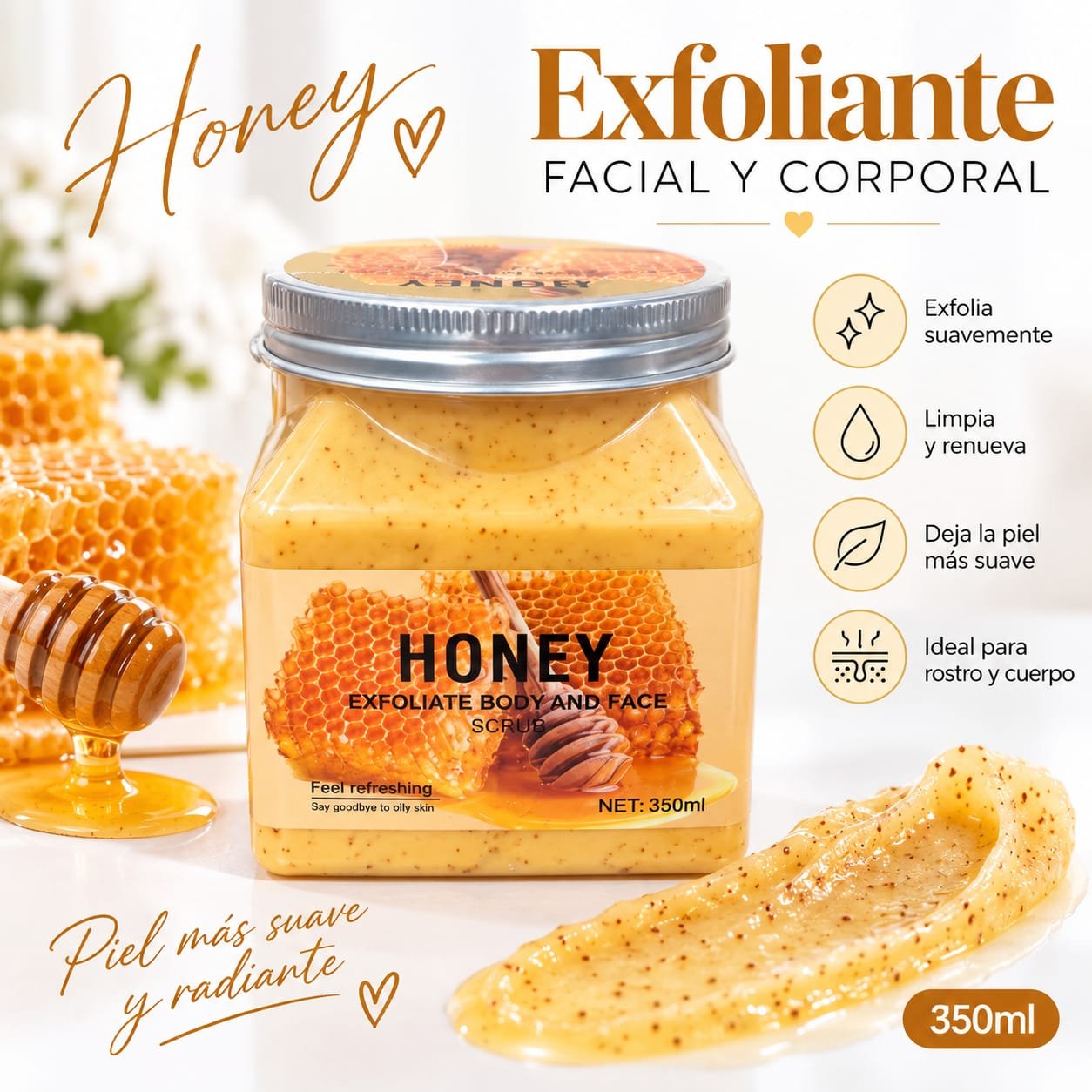 EXFOLIANTE CORPORAL Y FACIAL