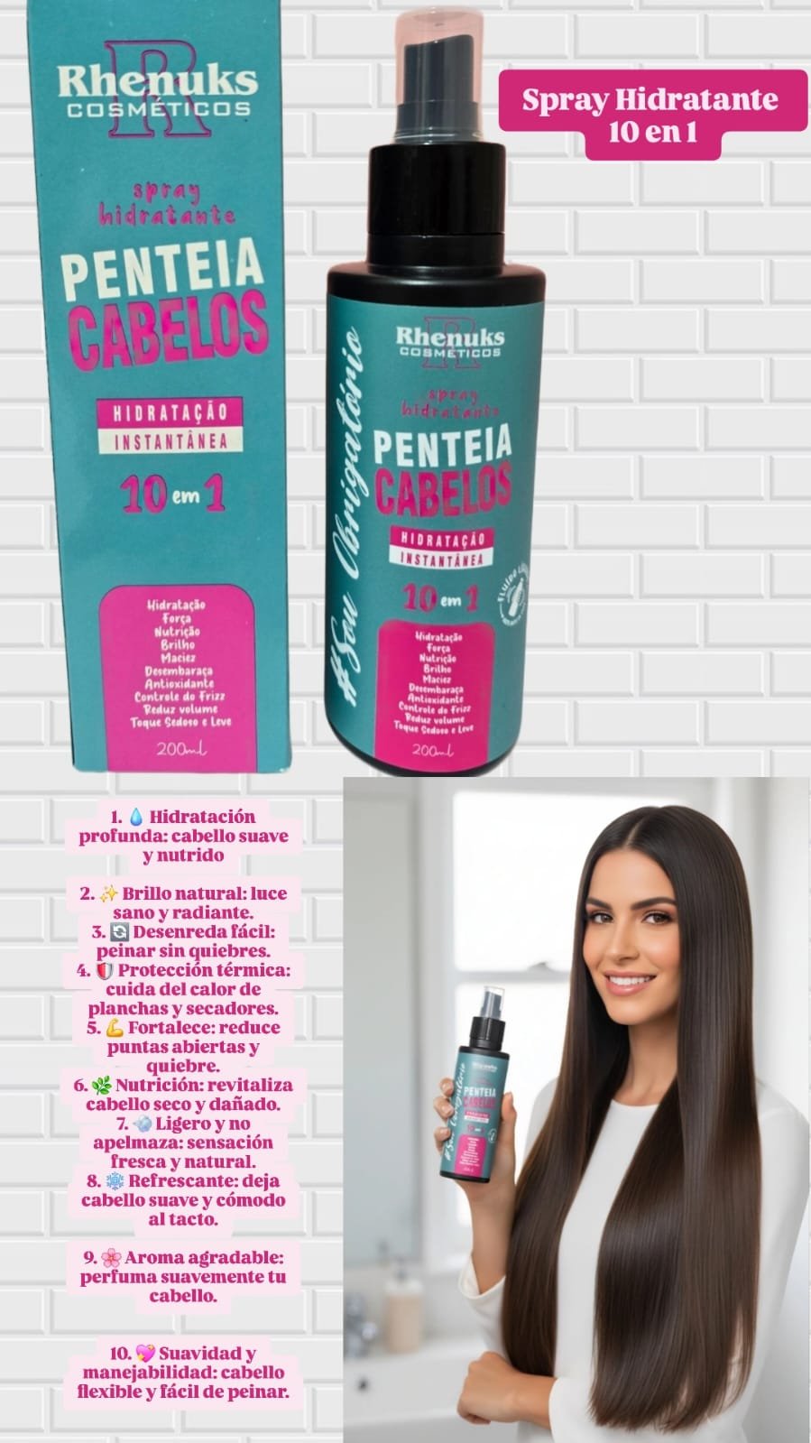 SPRAY HIDRATANTE 10 EN 1