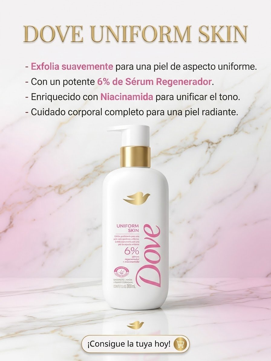 Dove  Uniform Skin por 300 ml