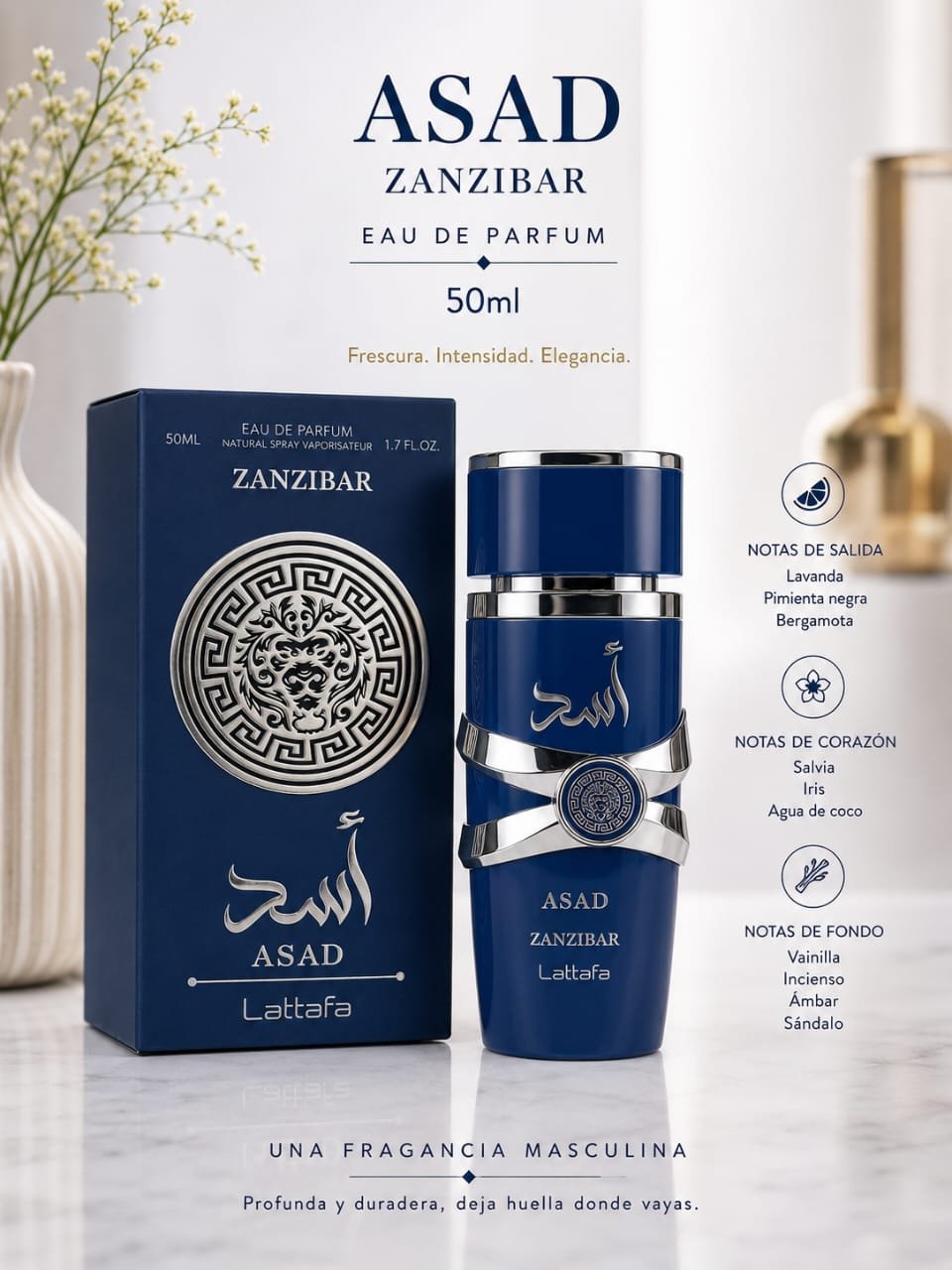 PERFUME ASAD ZANZIBAR 50ML