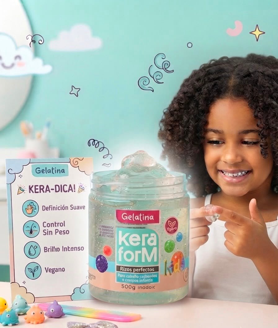 GEL PARA CABELLOS CON RIZOS KIDS