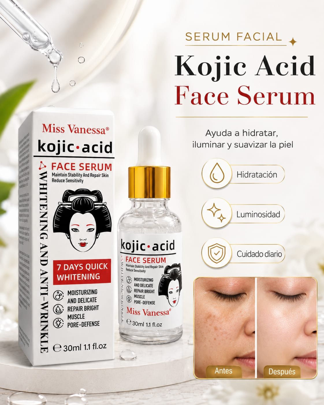 SERUM JAPONES P/MANCHAS E HIDRATAR