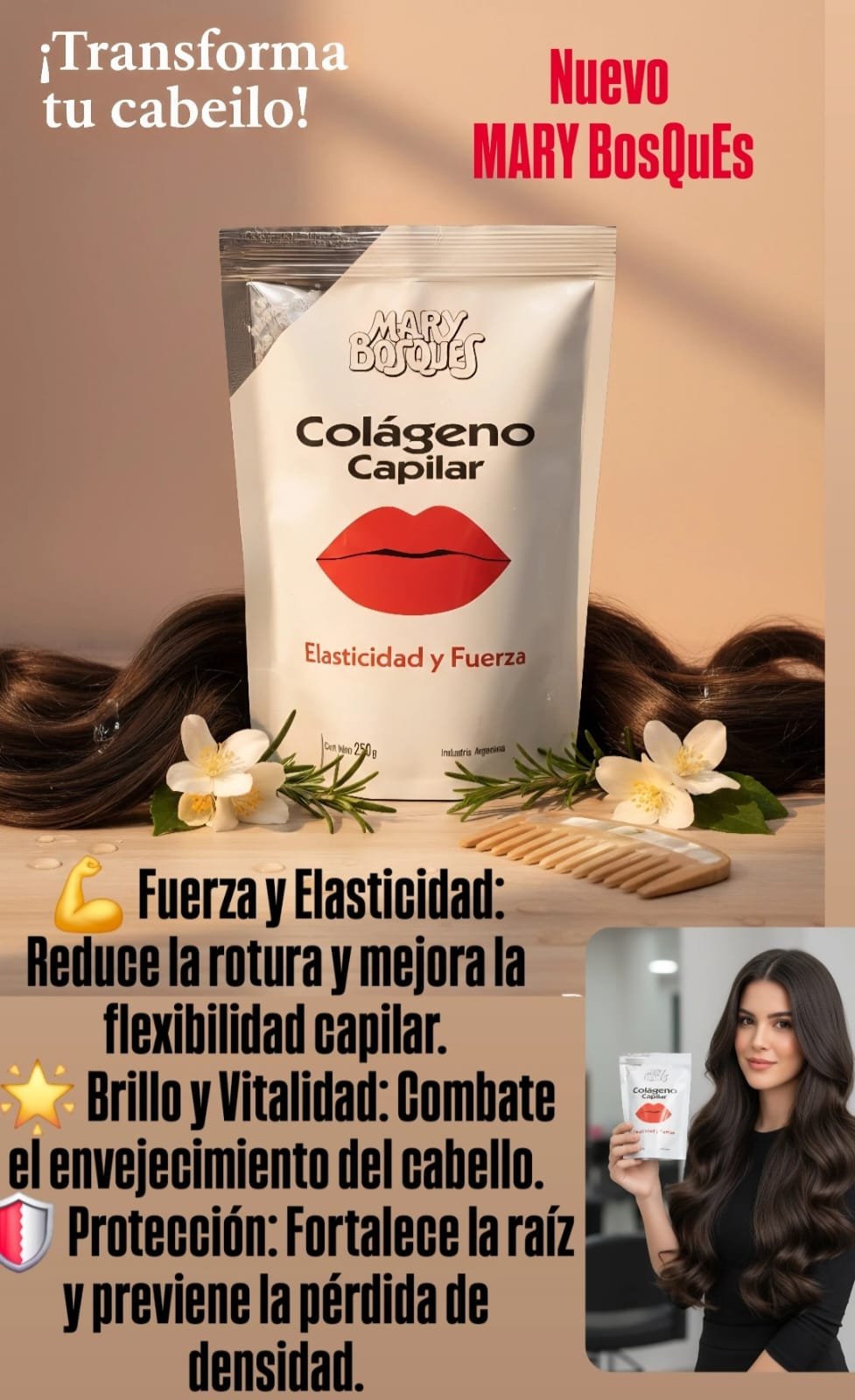 MARY BOSQUES COLAGENO CAPILAR