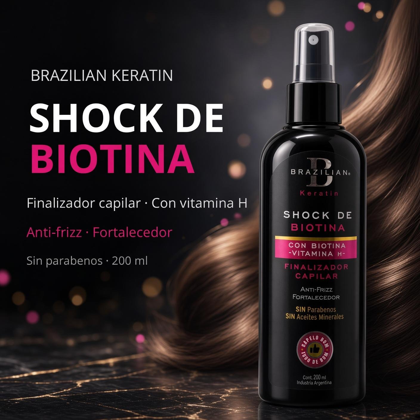 SHOCK DE BIOTINA BRAZILIAN KERATIN