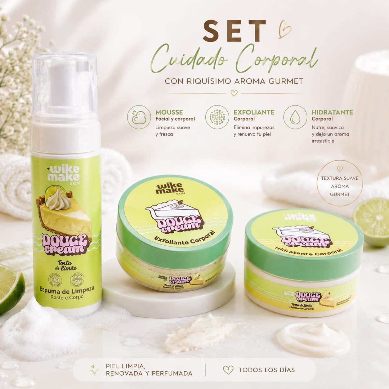 KIT COMPLETO CUIDADO CORPORAL