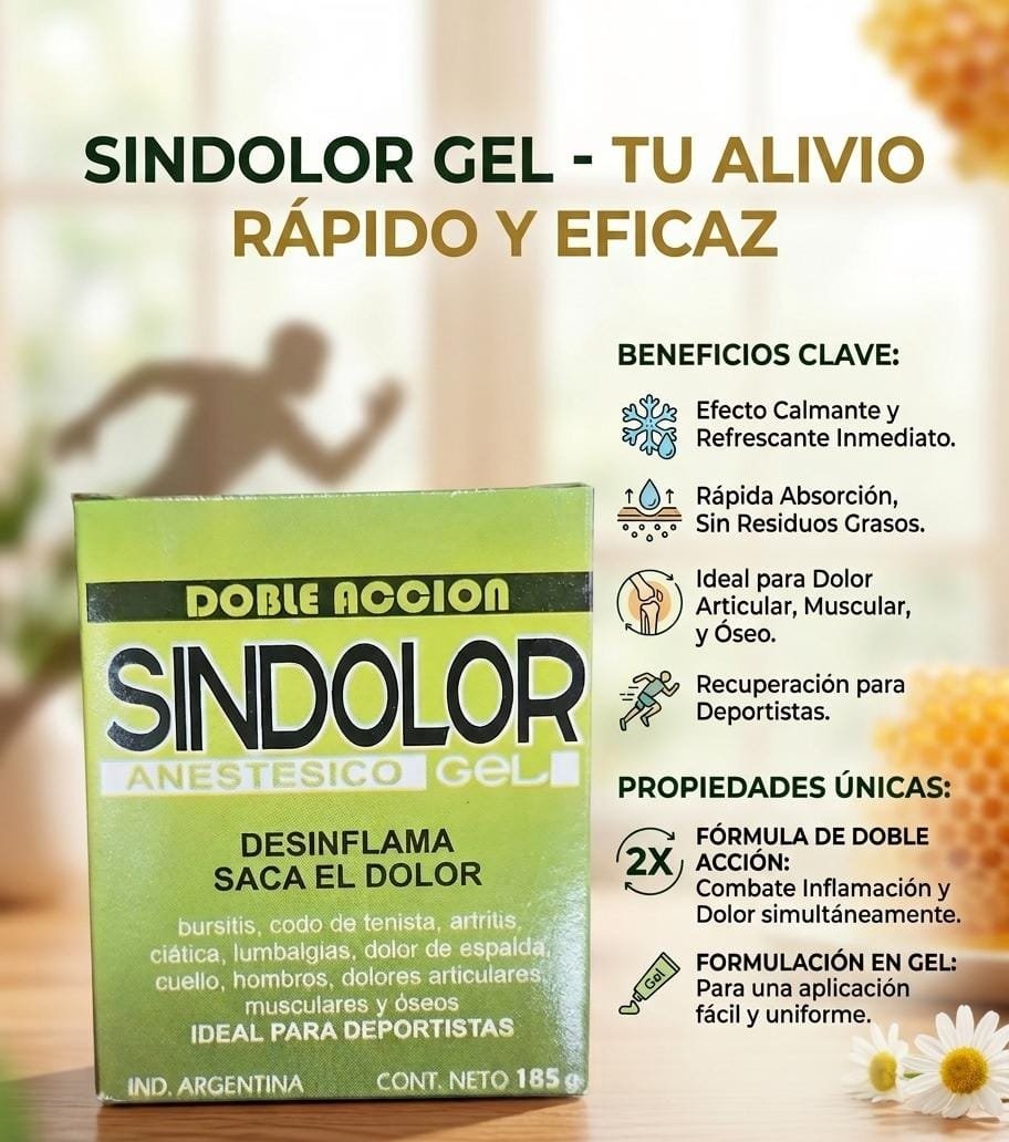 SINDOLOR ANESTESICO EN GEL