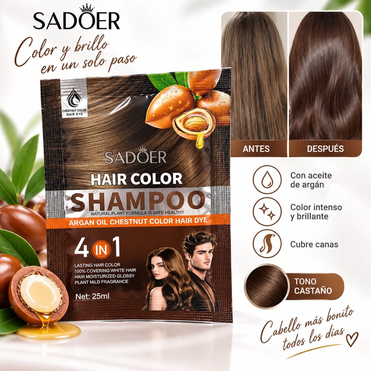 SADOER SHAMPOO COLOR
