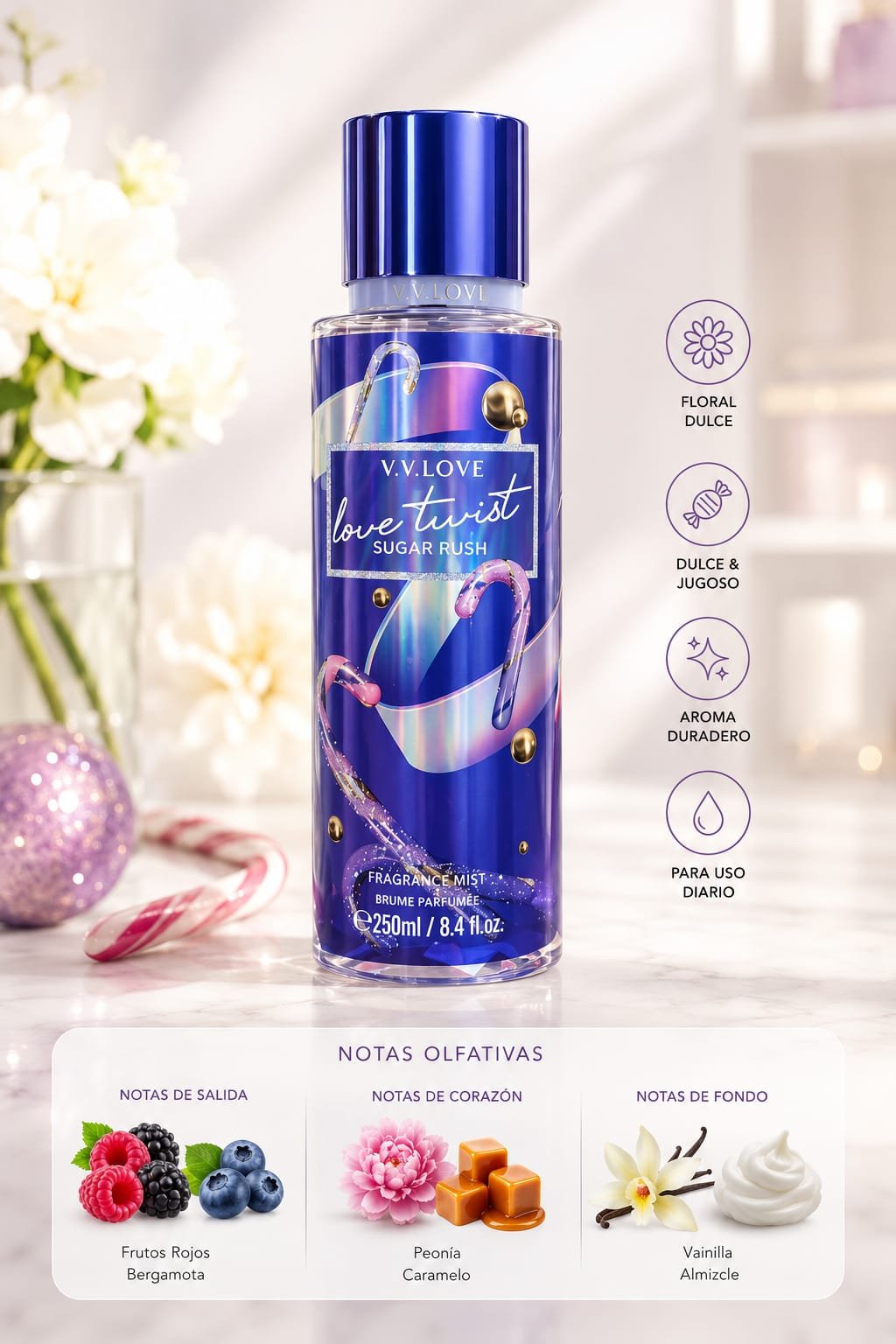 BODY SPLASH POR 250 ML
