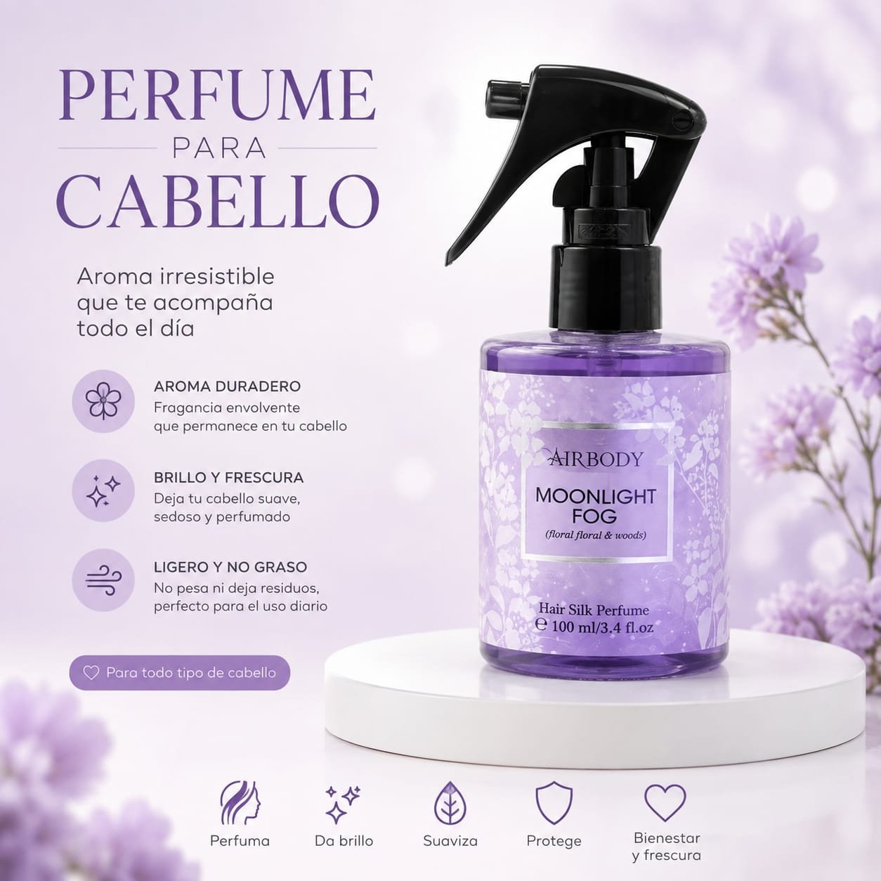 PERFUME PARA CABELLO