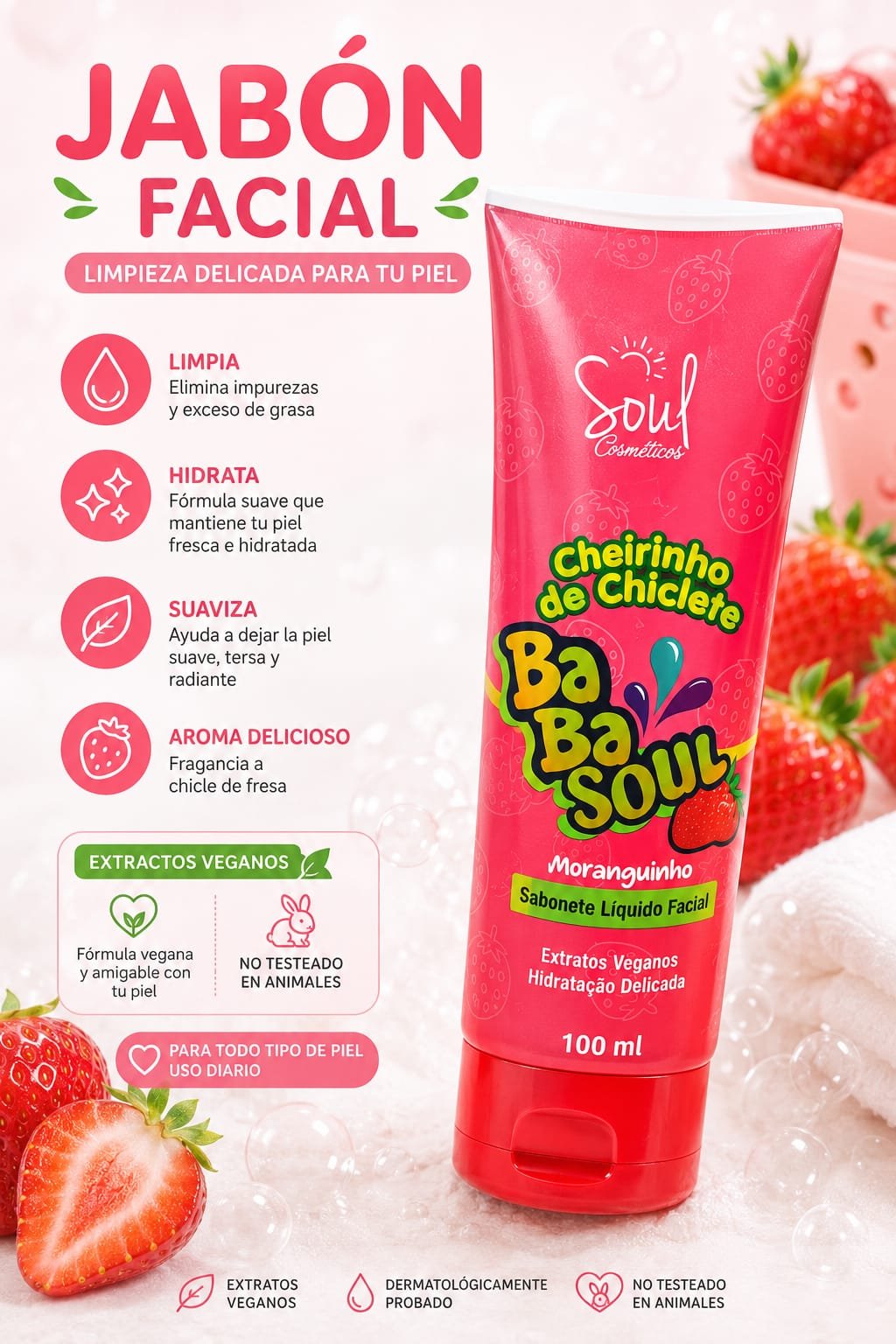 JABÓN FACIAL DE CHICLE