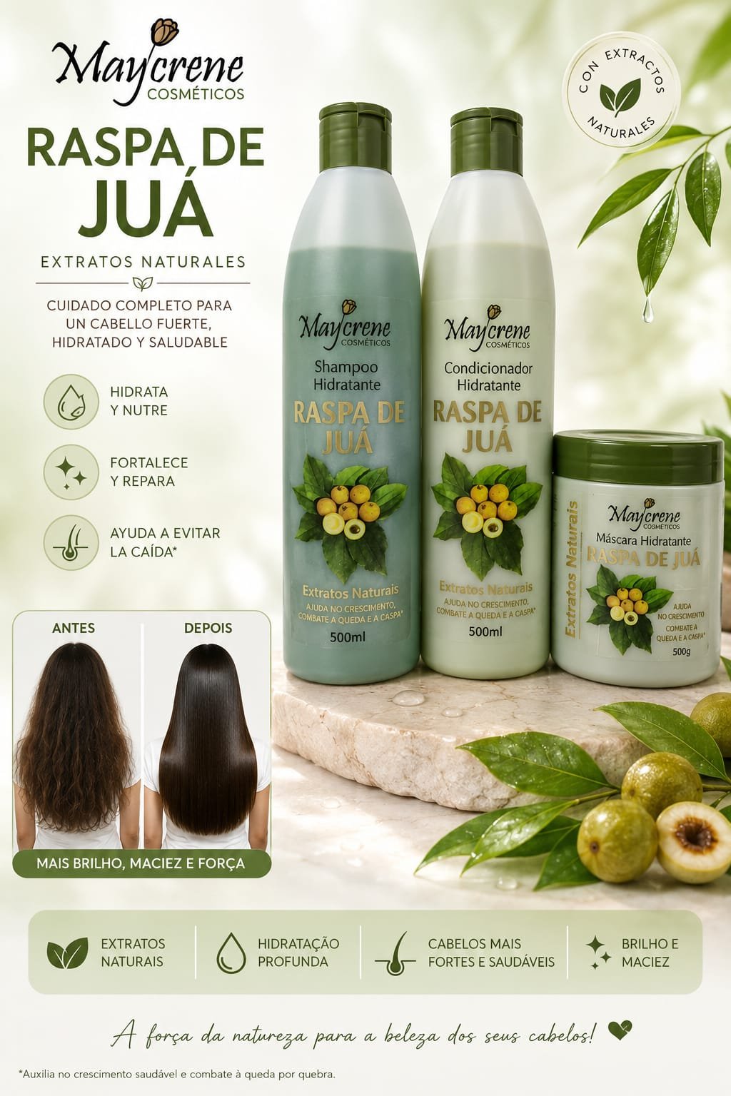COMBO COMPLETO DE RASPA DE JUÁ