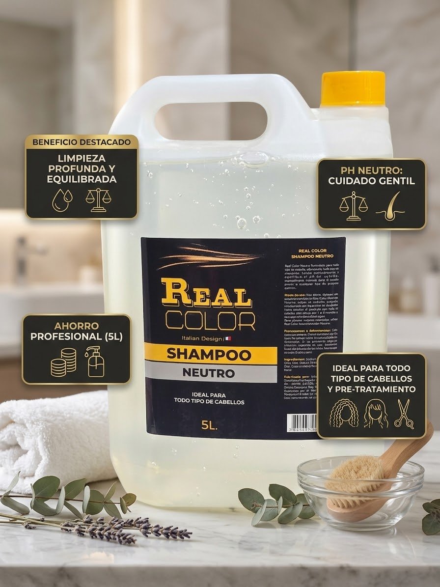 SHAMPOO NEUTRO POR 5 LTS.